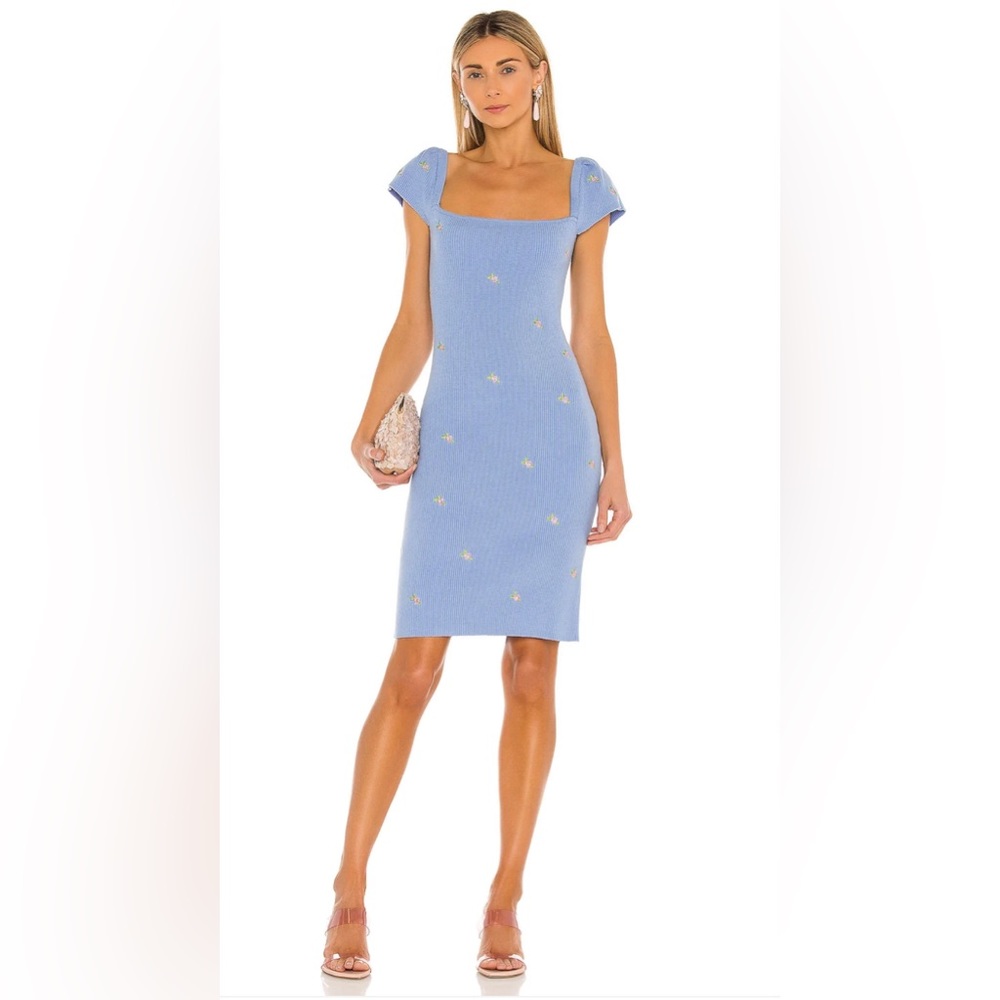 LPA The Dede dress in Azzurro Blue Size Medium